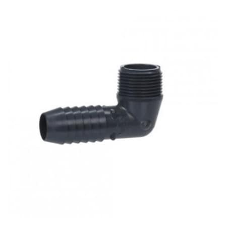 Westlake Pipe & Fittings Lasco Fittings PV14130070.75 in. Insert Male Pipe Thread 90 deg Elbow PV1413007